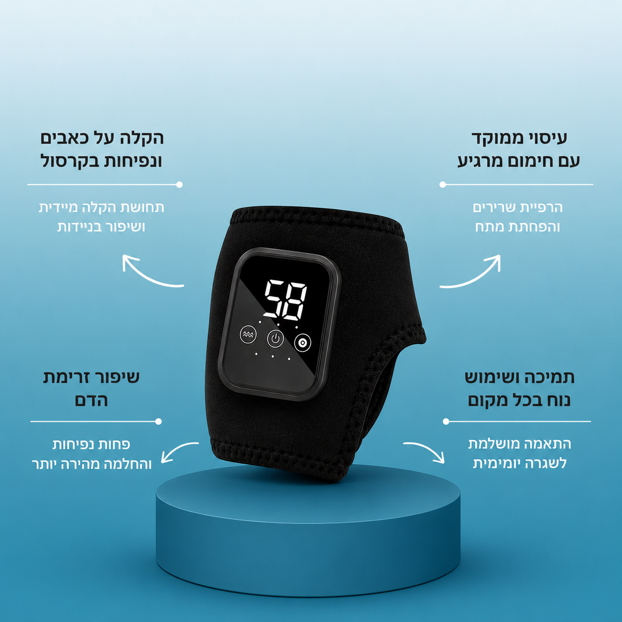 ™FlexiAnkle הקלה לכאבי קרסול ועומס יומיומים